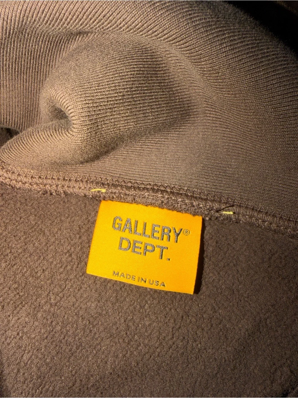 Gallery Brown Hooded Shirt Jacket